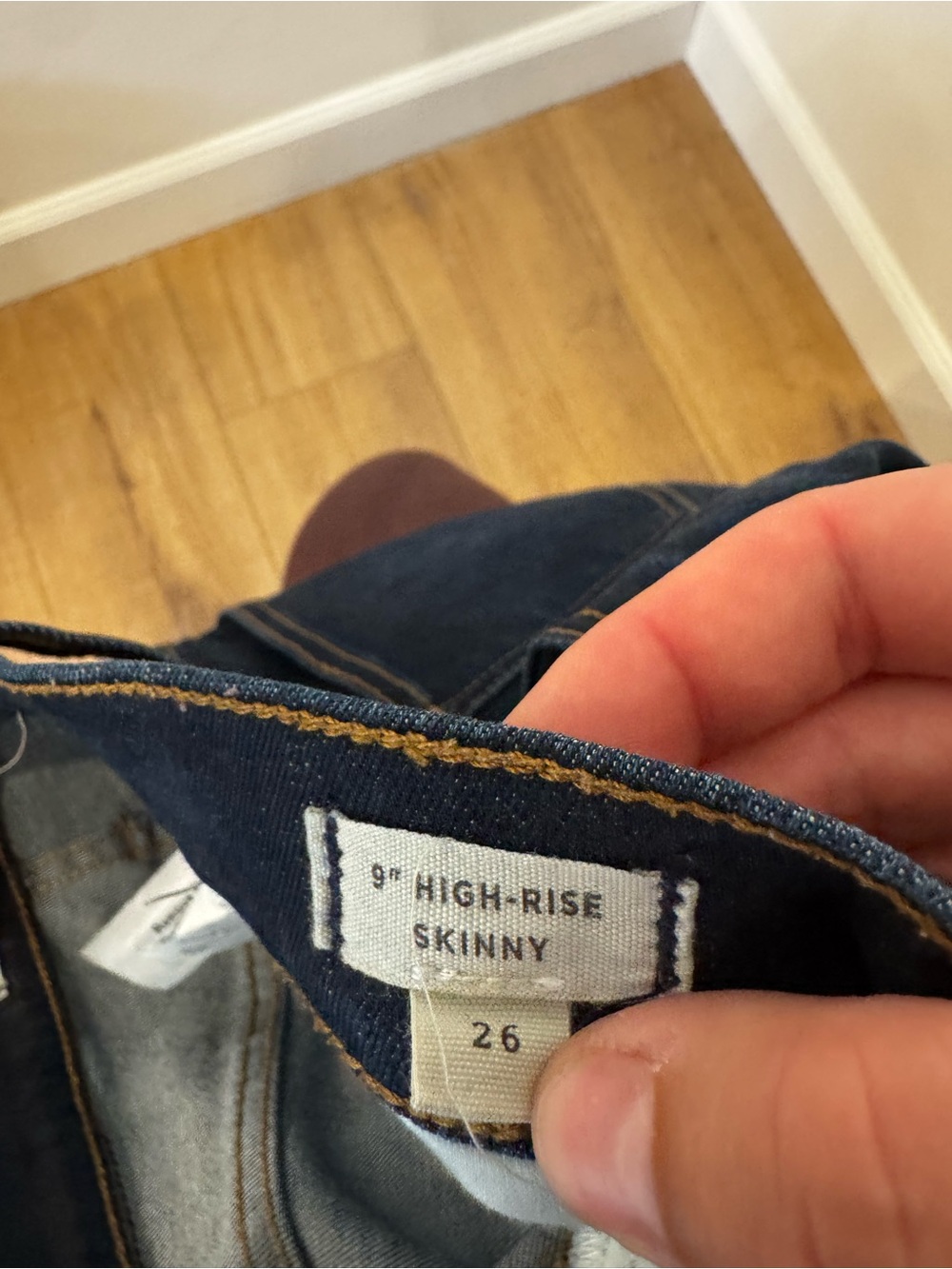 Madewell Indigo Straight Slim Jeans - Picture 3 of 5
